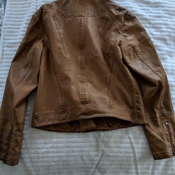Leatherette jacket - Picture 3 of 4